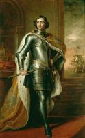 26-летний Пётр I. Портрет кисти Г.Кнеллера был подарен Петром в 1698 английскому королю